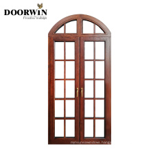 Top Quality Red Oak Wood Imported From USA/CANADA With Aluminum Cladding Tilt and Turn Window